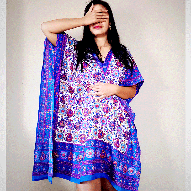 Tunique Boubou indienne (Free Size)