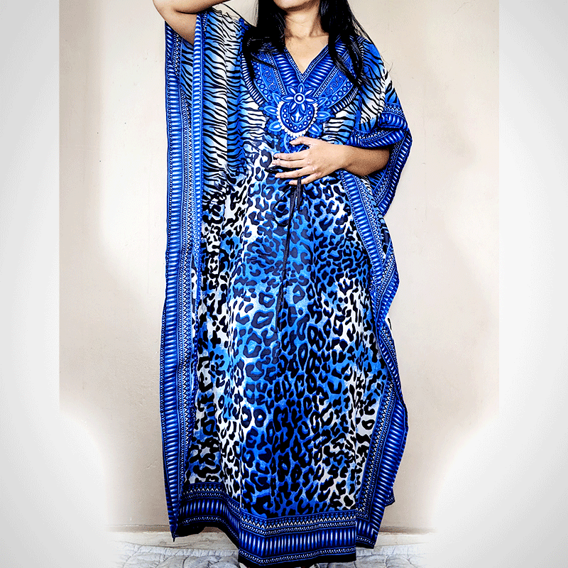 Robe boubou indienne maxi